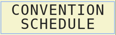 Picture for category Convention Schedule